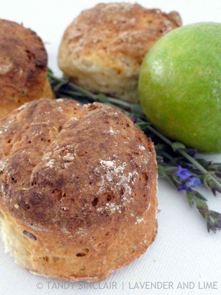 Lavender And Lime Scones - Lavender and Lime